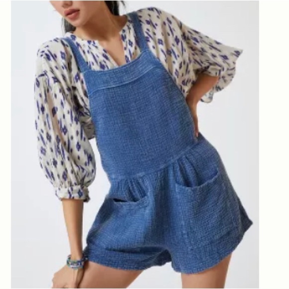 Anthropologie La Biz Maronie romper - Picture 2 of 10